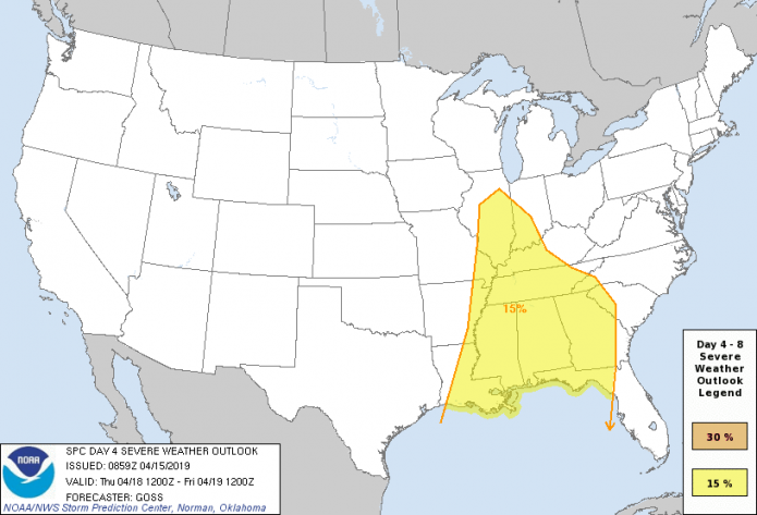 Yet another round of Severe Storms for the US - Force Thirteen