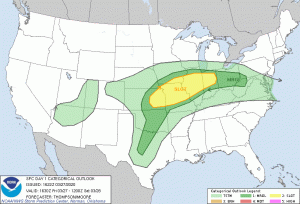 Severe T-Storms to Impact US Today and SaturdayMarch 27th, 2020 at 19:13 PM • 5 years ago|  0