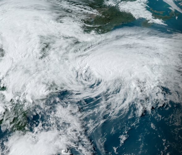 Arthur Moving Away from the Outer Banks of North Carolina; Hazardous ...