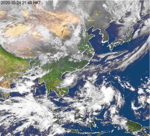 Saudel continues its weakening trend, impacting Hainan Province  then bearing on Vietnam. Another Tropical Depression (21W)  forming east of the Philippines.October 25th, 2020 at 02:09 AM • 5 years ago|  0