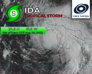 Tropical Storm Ida continues to intensify, threatens Cuba – Video UpdateAugust 27th, 2021 at 17:56 PM • 4 years ago|  0