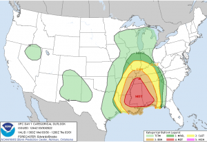Severe Storms Targets Deep South – Live Coverage Starting at 17z (12PM CDT)March 30th, 2022 at 15:25 PM • 3 years ago|  0