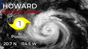 Hurricane Howard off the Baja California peninsula – August 8, 2022August 8th, 2022 at 23:31 PM • 3 years ago|  0